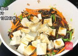 豆腐炒木耳的做法图解5
