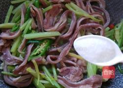 芹菜炒肚丝的做法图解7