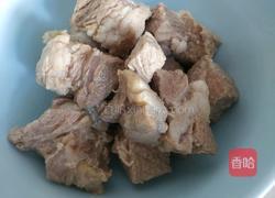 干豆角笋干烧肉的做法图解4