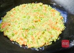 蔬菜鸡蛋饼的做法图解6