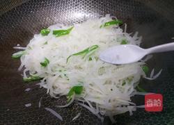 萝卜丝炒猪肚的做法图解6