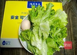 鸡蛋拌生菜的做法图解1