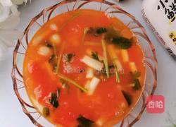 西红柿海鲜菇汤的做法图解12