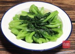 香菇炒小白菜的做法图解6