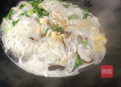 青菜鸡蛋汤面的做法图解9
