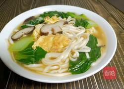 青菜鸡蛋汤面的做法图解10