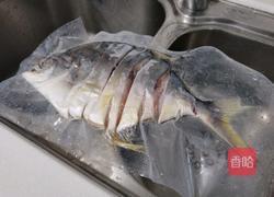 蒸一夜埕鲳鱼干的做法图解1
