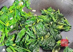 菠菜炒蛋的做法图解4