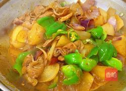 家庭版肥肠萝卜干锅（1-2人份）的做法图解10