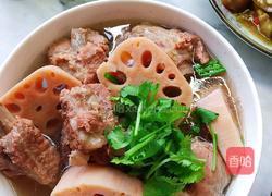 莲藕排骨汤的做法图解6