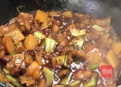 菜梗萝卜炖土豆的做法图解13