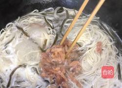 海带肉丝汤面的做法图解7