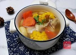 马蹄玉米鸡腿汤的做法图解10