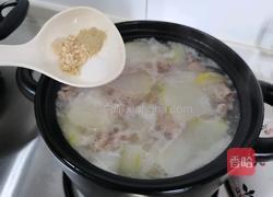 滑肉冬瓜汤的做法图解8