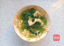 芹菜叶蛋花汤的做法图解6