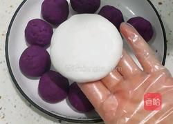 紫薯糯米饼的做法图解6