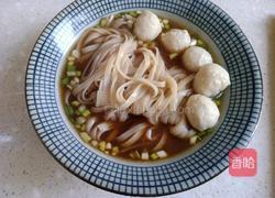 肉丸清汤面的做法图解7