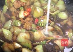 猪血烧菜梗的做法图解10
