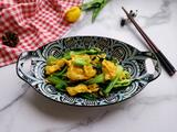 菜心炒鸡蛋