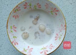 糯米丸子牛奶绿豆沙的做法图解9