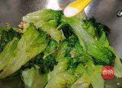 蒜蓉炒生菜的做法图解6