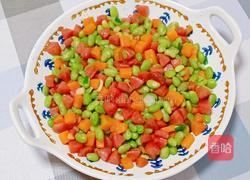 香肠炒毛豆米的做法图解10