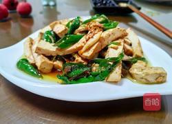 葱爆豆腐的做法图解7