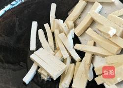 蒜黄炒豆腐的做法图解4