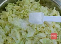 圆白菜鸡蛋粉条素馅包子的做法图解8