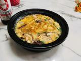 土豆香菇鸡蛋汤