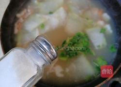虾仁瘦肉冬瓜汤的做法图解11