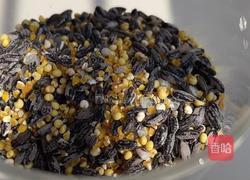 养胃黑米糊的做法图解1