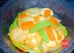 荷兰豆墨鱼饼的做法图解10