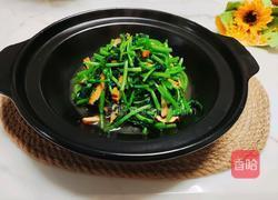 茼蒿炒香干的做法图解6