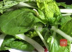 青菜鸡蛋面疙瘩的做法图解2