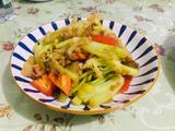 菜花炒肉片