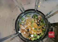 豌豆小米粘玉米粒百合冰糖米糊的做法图解3