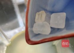 豌豆小米粘玉米粒百合冰糖米糊的做法图解5