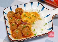 糖醋肉丸鸡蛋饭的做法图解11