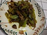 莴笋炒肉