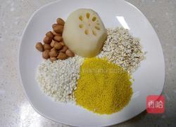 莲藕燕麦米糊的做法图解2