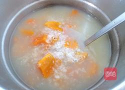 南瓜绿豆粥的做法图解7
