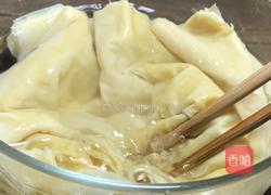 酱浇豆腐皮花的做法图解3