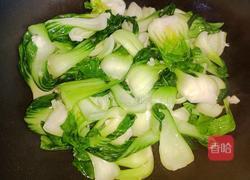 香菇豆腐油菜的做法图解6