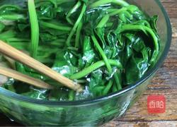 凉拌菠菜之（鸿运当头）的做法图解5