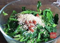 凉拌菠菜之（鸿运当头）的做法图解7