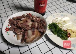 爆炒猪头肉的做法图解4
