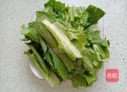 清炒油麦菜的做法图解4