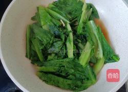 清炒油麦菜的做法图解8