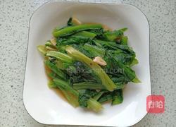 清炒油麦菜的做法图解9